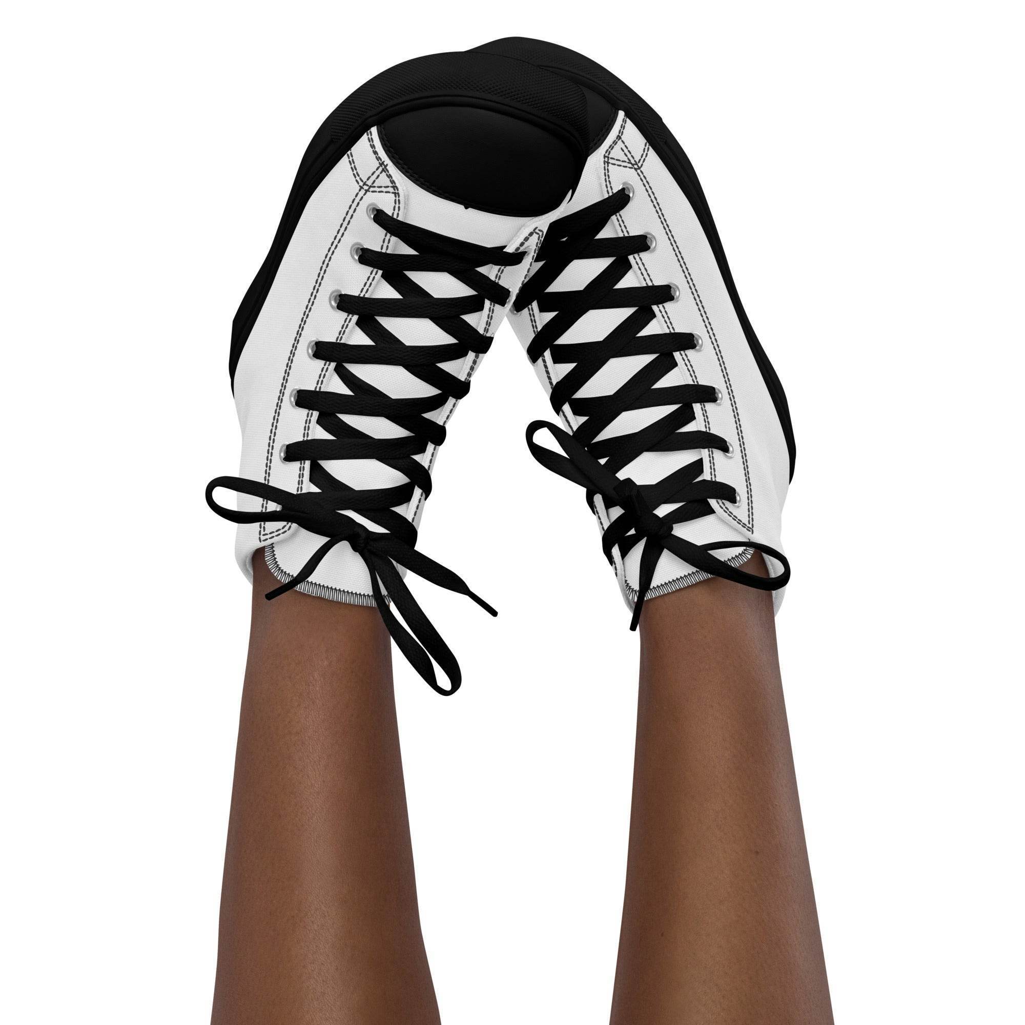 Damenschuhe high top Classic - Weiß - Stay Covered